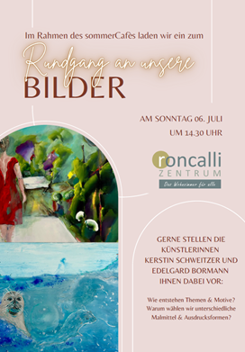 2025 KW 27 Roncalli Zentrum Newsletter Rundgang an unsere Bilder